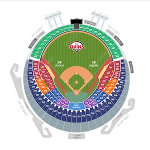 9월 5일 LG트윈스 vs SSG랜더스 경기 1루 2연석