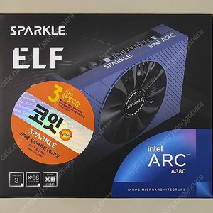 국내정품 intel arc a380 elf 무전원