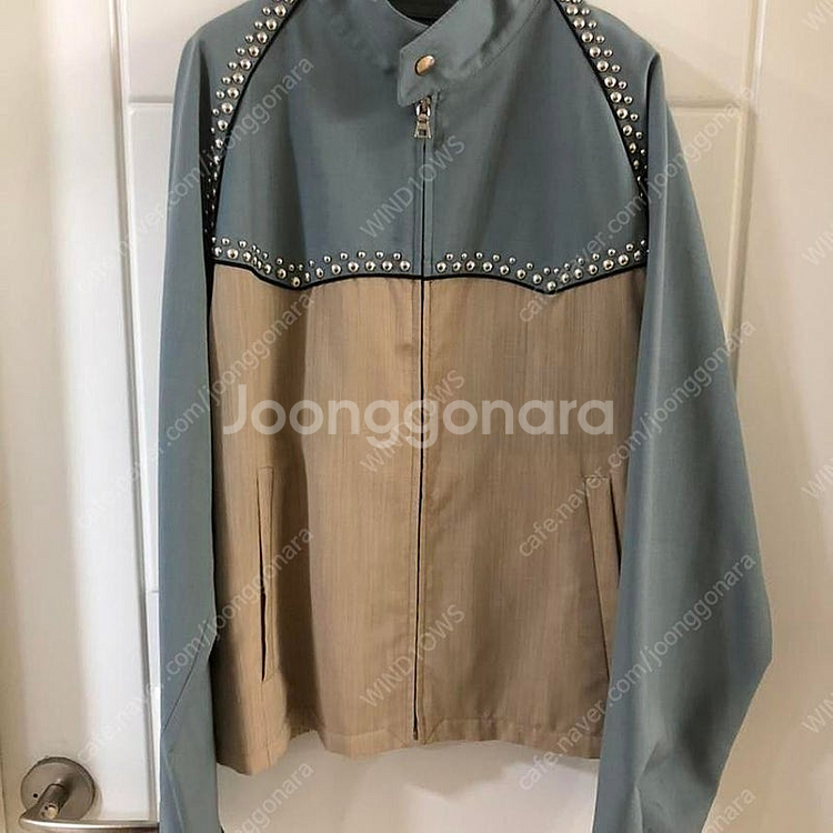 PRADA 12SS 프라다 12ss 스터드 블루종--3