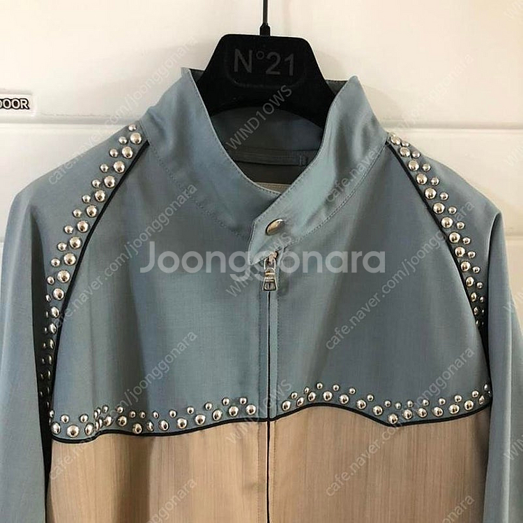 PRADA 12SS 프라다 12ss 스터드 블루종--4