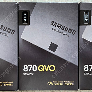 삼성정품 SSD 870QVO 4TB 새제품 팝니다