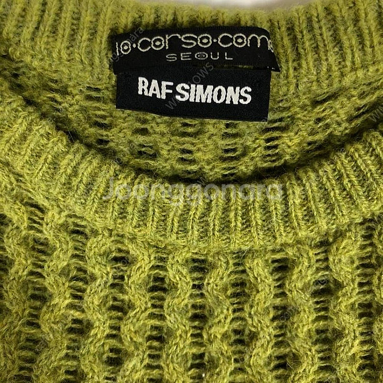 Raf Smons AW2012 컬렉션 니트--9
