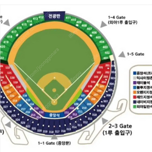 9월 7일 8일 엘지 한화 테이블석 2=4연석