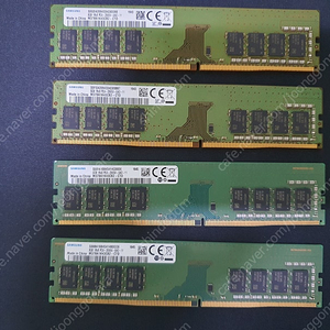 삼성DDR4 PC4-2666V 8GX4 (32G) 일괄5만원 팝니다,