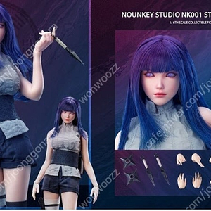 1/6 Nounkey Studio NK001 나루토 히나타 12인치