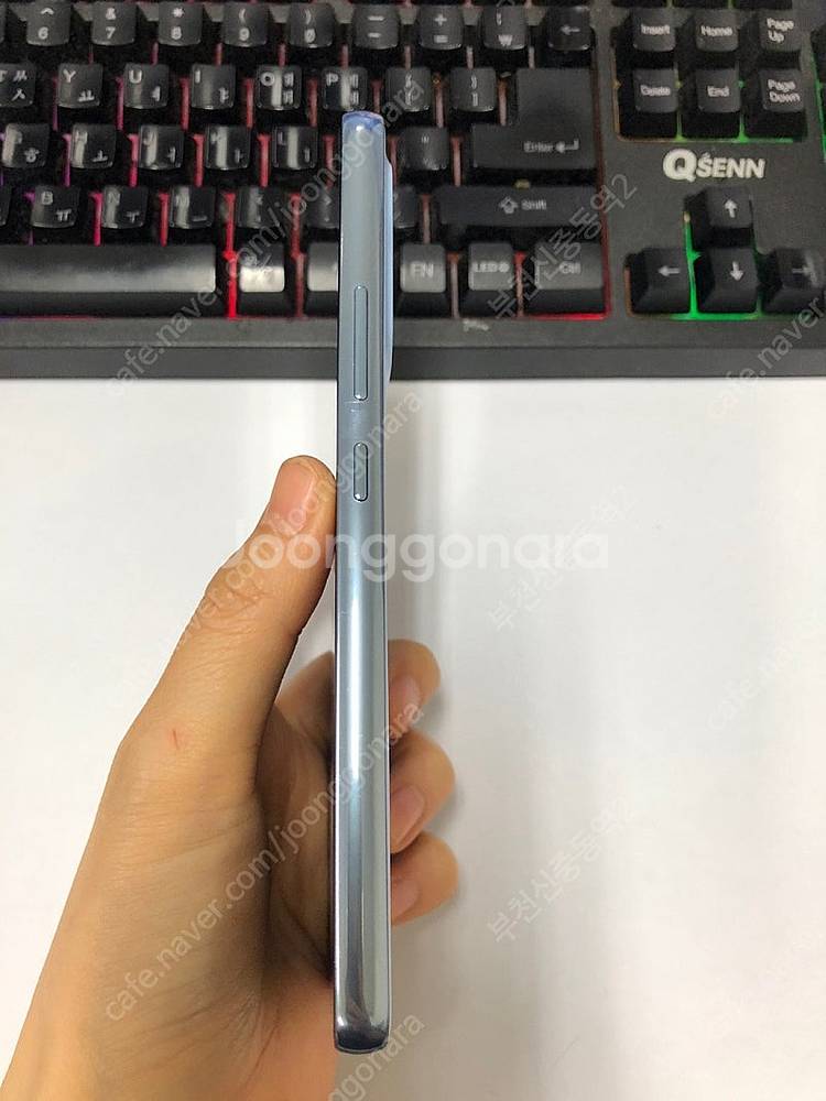 191081 KT 갤럭시A53 블루 외관깨끗 128GB...--6