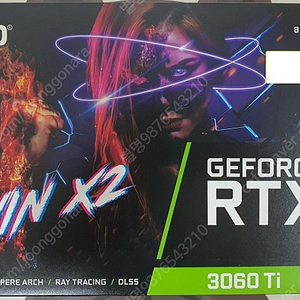 [판매] INNO3D RTX 3060Ti D6 8GB TWIN X2 LHR 그래픽 카드 판매합니다