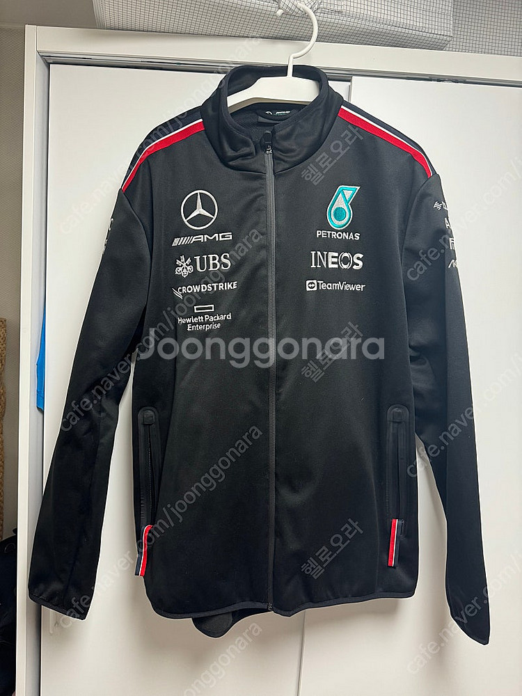 F1 메르세데스 소프트쉘 자켓 XXL--0