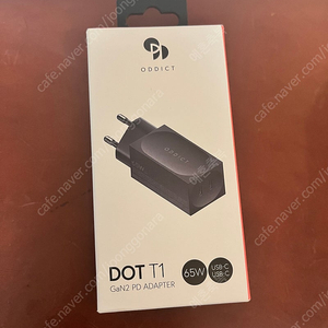 오딕트 DOT T1 고속충전 어댑터 (65W C타입 듀얼포트)