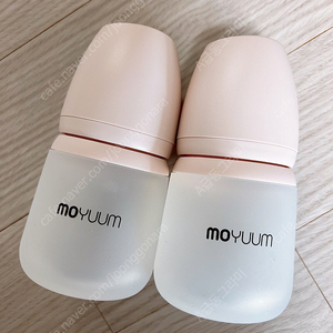 모윰 프리미엄 실리콘 젖병 160ml 2개 일괄 젖꼭지 포함 (문앞택배비 포함)