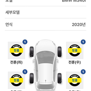 미쉐린 255 35r 19 새거 4개 팝니다