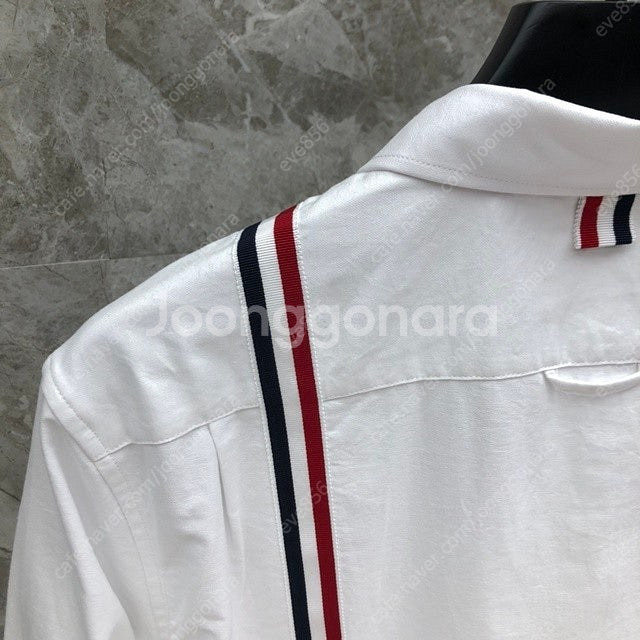 톰브라운 삼선 라인 긴팔 셔츠 남방--8
