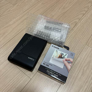 캐논 포토프린터 QX10 블랙 + 인화지 20장 팝니다