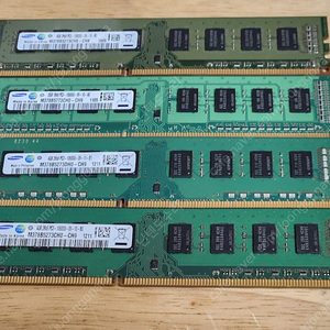 DDR3 4G 10600 램 4매 일괄