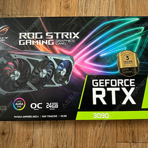 ASUS ROG STRIX RTX3090 그래픽카드