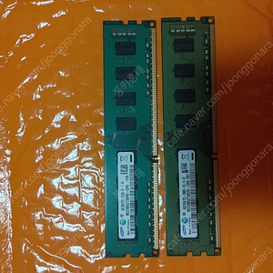 삼성 DDR3 10600 4G X 2개 (CU/GS 편의점반값택포)