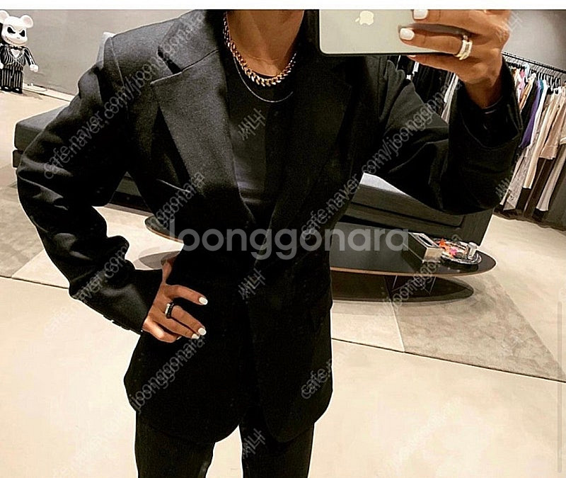 부루하하자켓(블랙)스몰--0