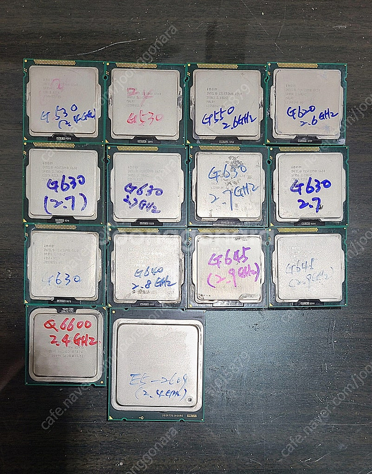 인텔 2세대(1155소켓) 보급형 CPU 나눔(필요한분...--0