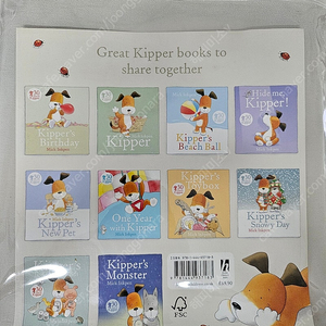 kipper 10권+Pip and Posy 8권 원서 판매해요.