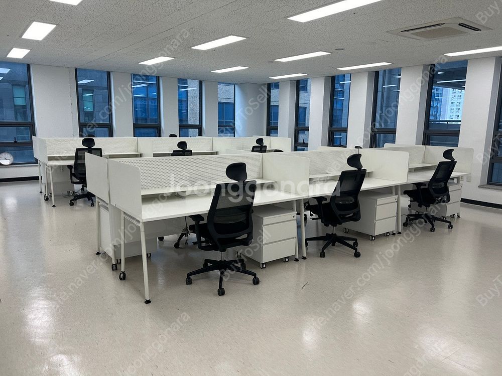 리바트네오스 T501G 중고사무용의자 대량판매--8