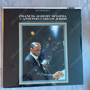 (LP) Francis Albert Sinatra & Antônio Carlos Jobim (LP) 안토니우 카를루스 조빙 과 프랭크 시나트라의 음악 앨범