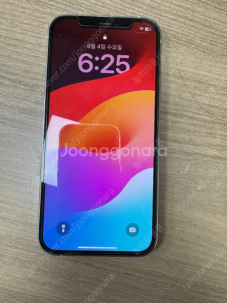 아이폰12pro 화이트 256 (카메라불량)--1