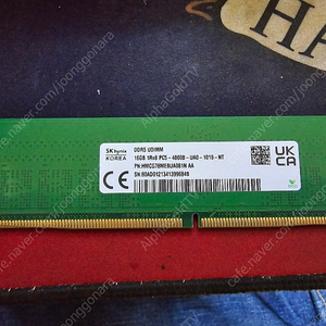 DDR5 4800 Hynix 16GB 램 판매합니다.