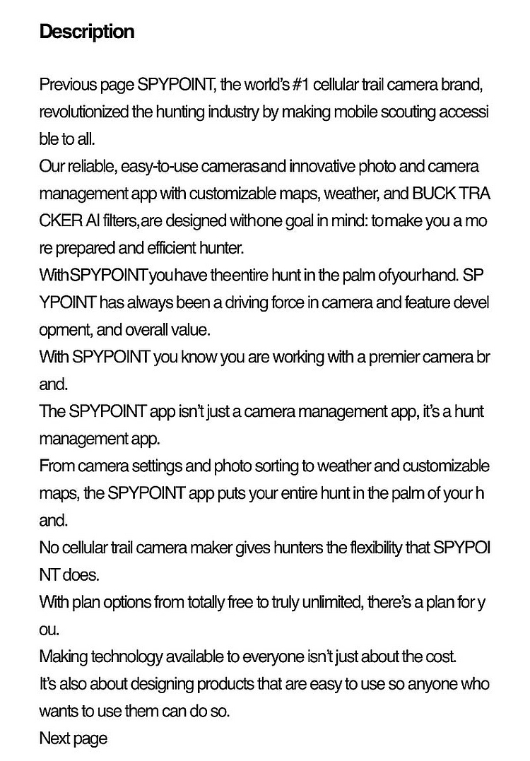 Spypoint 스파이포인트 g36셀룰러 적외선 무선 카메라--6