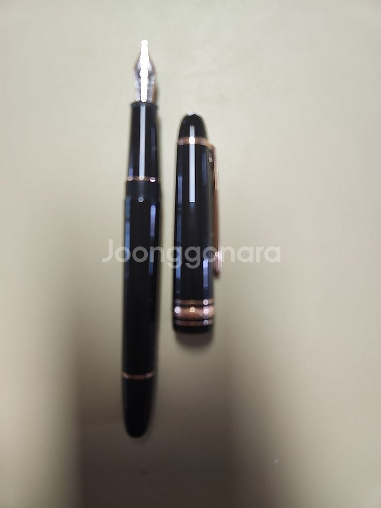 몽블랑 만년필 Au585 F닙--1
