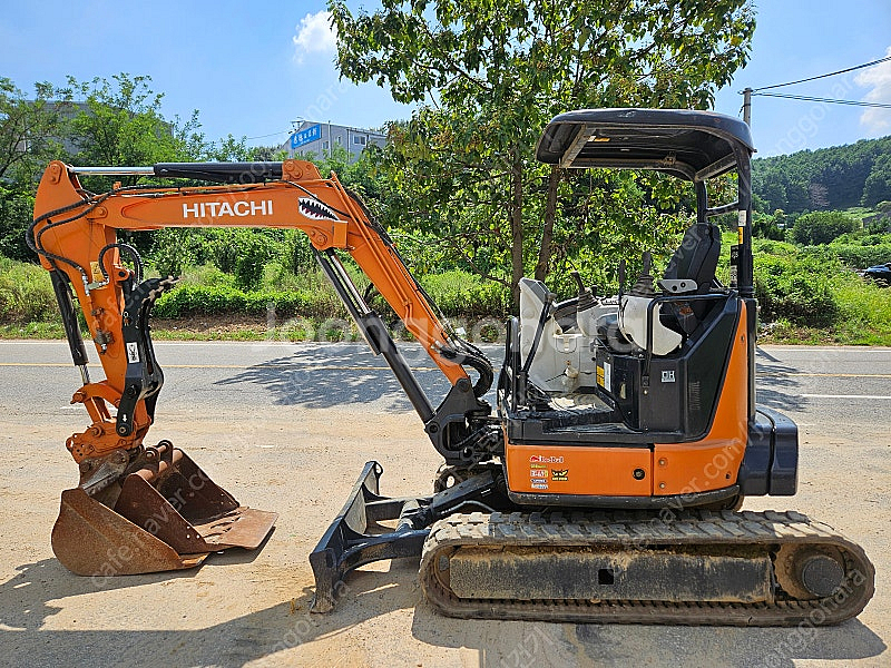 중고미니굴삭기 히타치 ZX35 포크레인 14년식 코집게...--1