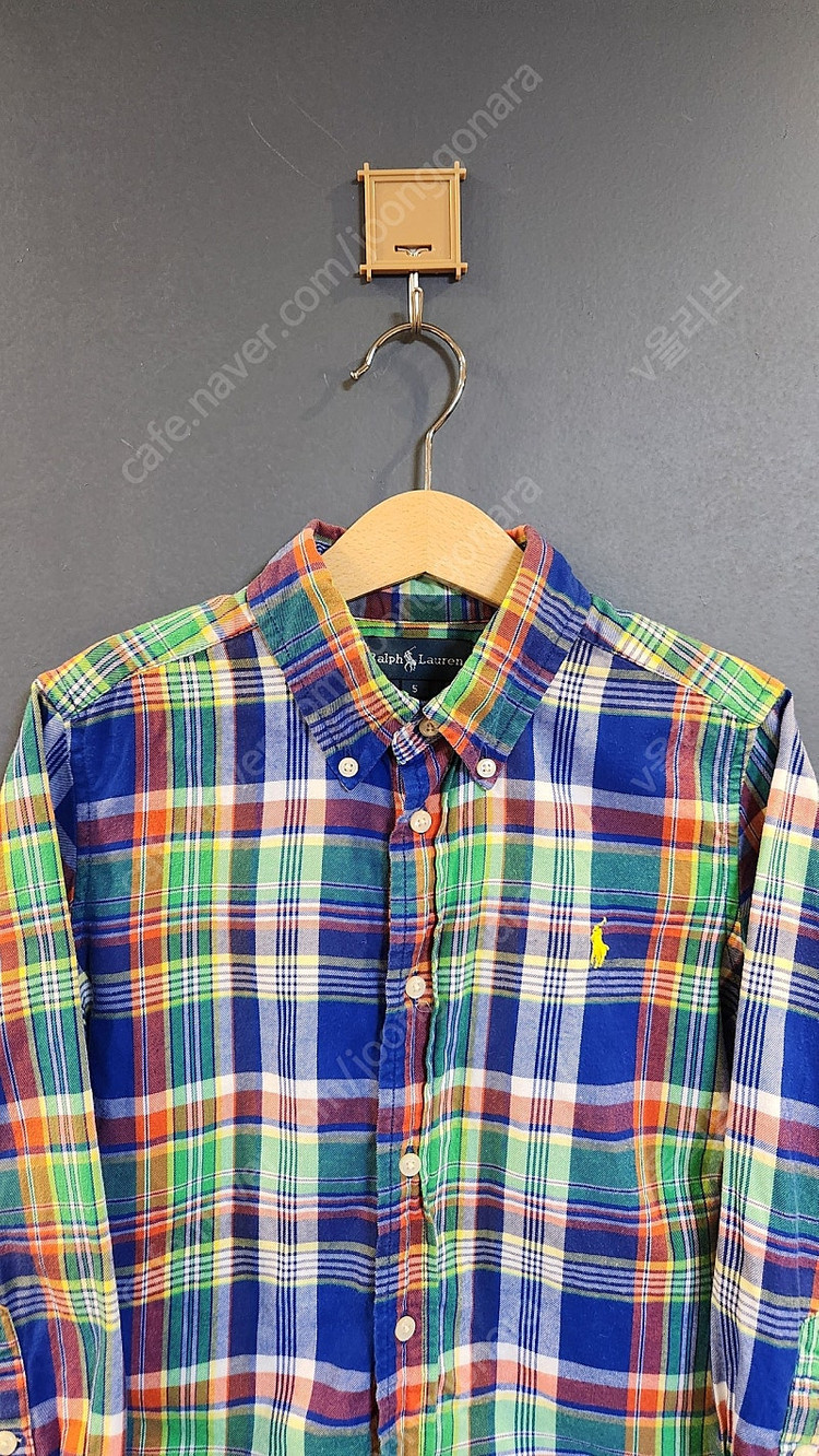 폴로 랄프로렌 키즈 멀티체크 셔츠 남방 5T(5세)--1