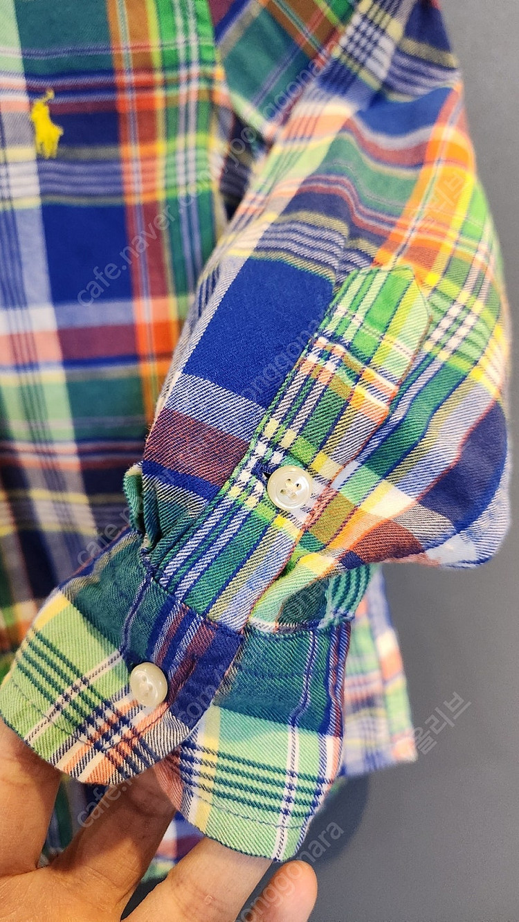 폴로 랄프로렌 키즈 멀티체크 셔츠 남방 5T(5세)--3