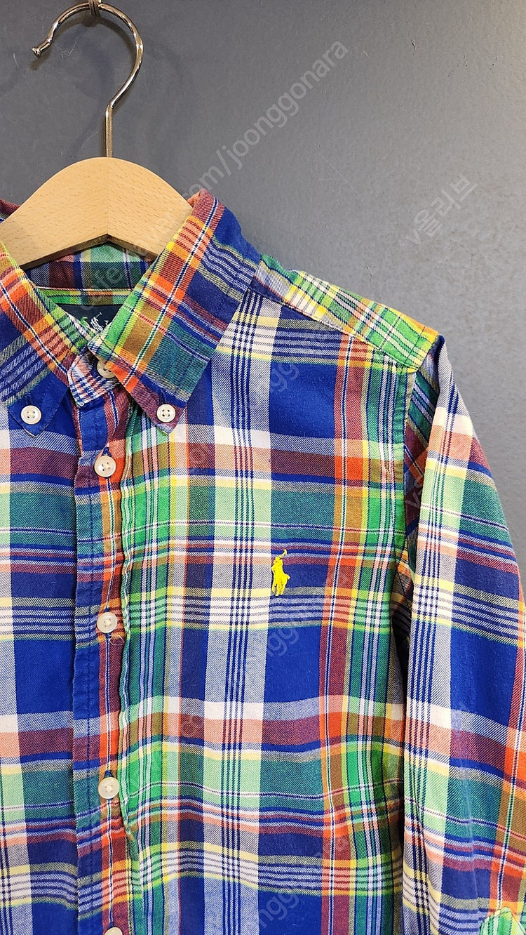 폴로 랄프로렌 키즈 멀티체크 셔츠 남방 5T(5세)--4