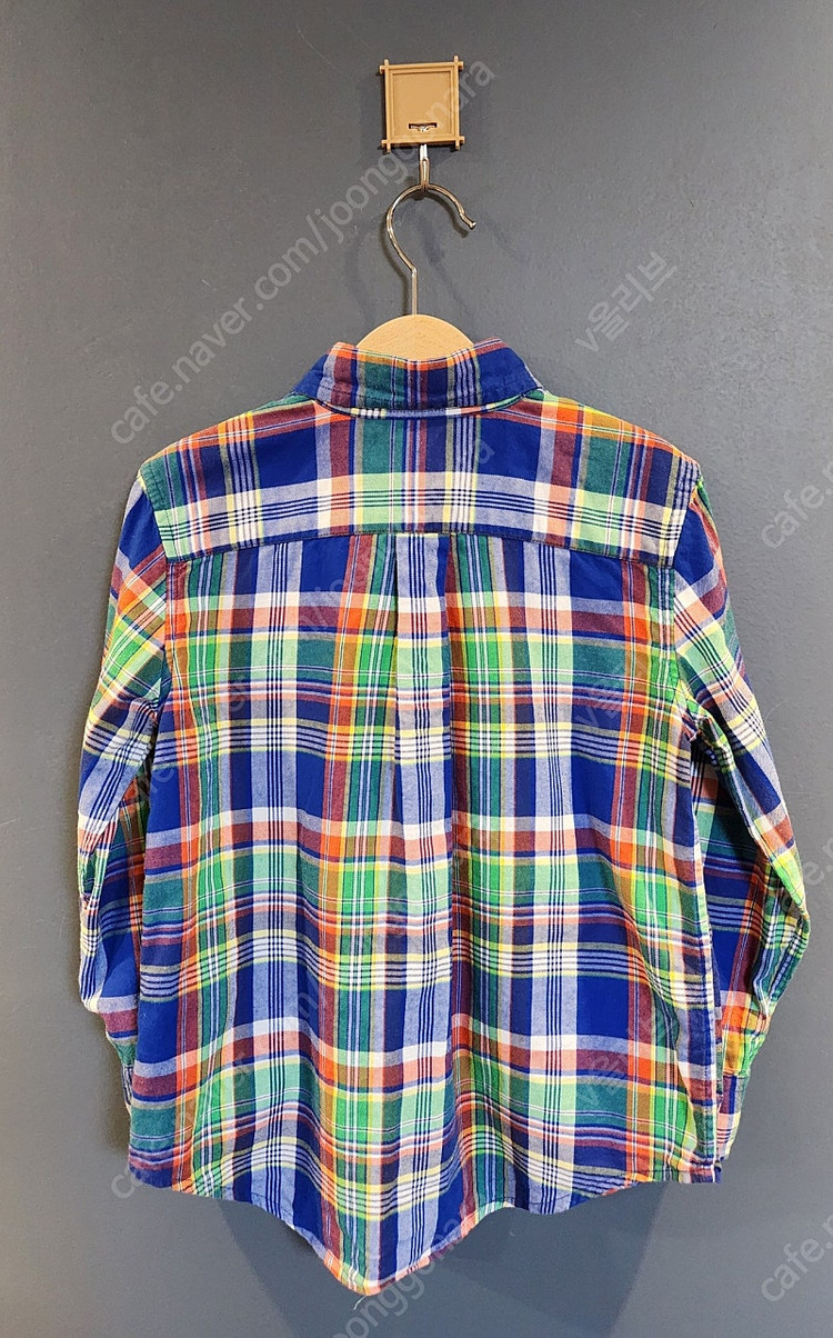 폴로 랄프로렌 키즈 멀티체크 셔츠 남방 5T(5세)--5