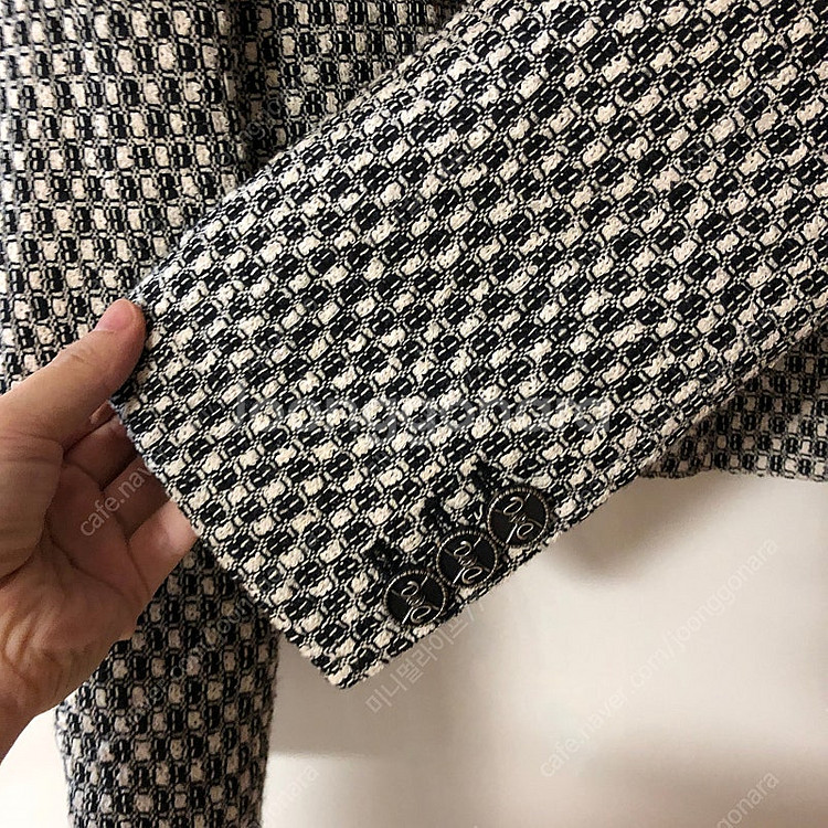 고퀄 럭셔리 트위드 자켓 결혼식 하객룩 타임마인랑방디올버버리 스타일 109000원--4