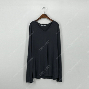 에잇세컨즈 브이넥 긴팔 티셔츠 (XL size / GRAY)