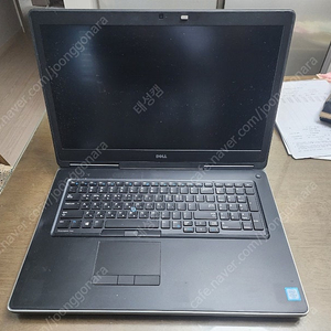 고장난 DELL M7730 워크스테이션 노트북