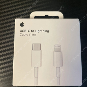 애플 정품 충전 케이블 팝니다 USB-C to Lightning(1m)