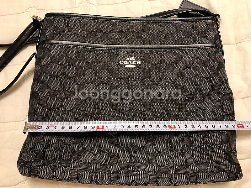 (새상품, 무료배송) [COACH] 코치 시그니쳐 파일...--6