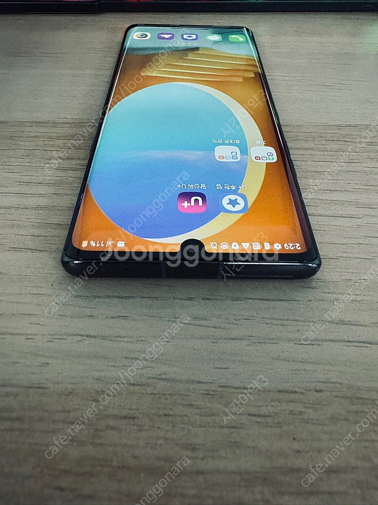 LG G9 벨벳 블랙 128기가 액정깨끗! 매우깨끗! ...--4