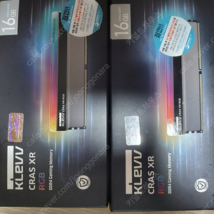 에센코어 클레브 DDR4 4000 RGB램 16GB*2