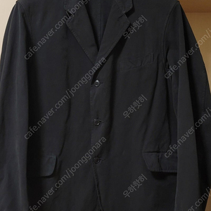 23AW 코모리 가먼트 다이드 자켓 블랙 사이즈 1 // Comoli Garment Dyed Jacket Black Size 1