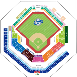 8일(일) 삼성라이온즈 vs NC다이노스 통로 2연석