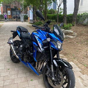 2018년 스즈끼 GSXS750 블루컬러 판매합니다 동영상O