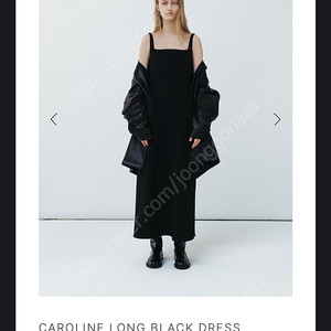 le17septembre le917 르917 CAROLINE LONG BLACK DRESS