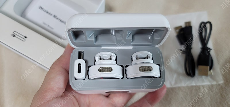 무선핀마이크 유튜브 스마트폰 2채널--2