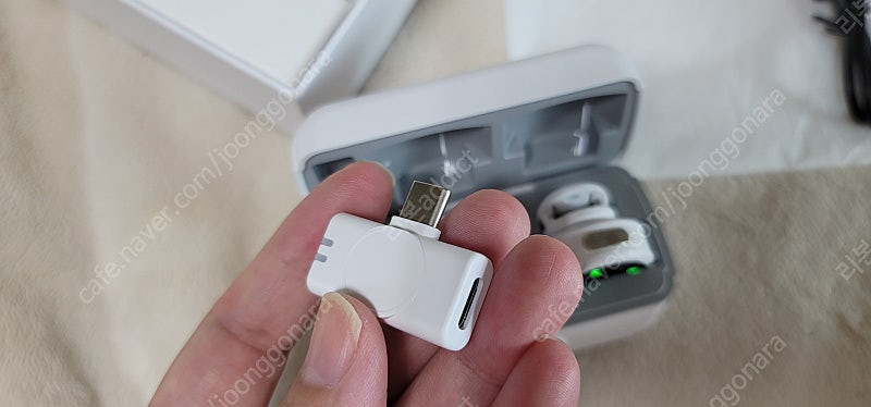 무선핀마이크 유튜브 스마트폰 2채널--6