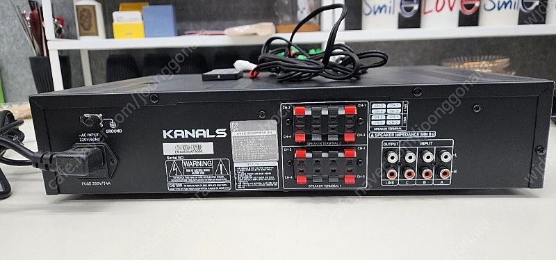 카날스 KANALS EMA-400N 4채널 블루투스 48V 팬 텀 카페 매장 파워 앰프--2
