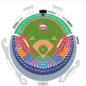 9.11 9.12LG:키움 테이블 2연석 티켓양도