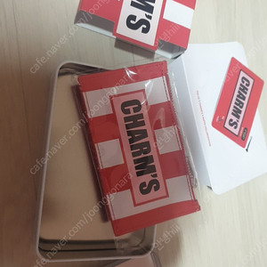 참스 카파 카드지갑 틴케이스 새상품 gs25참스